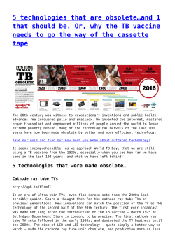 5 technologies that are obsolete&hellip;and 1 that should be. Or, why the