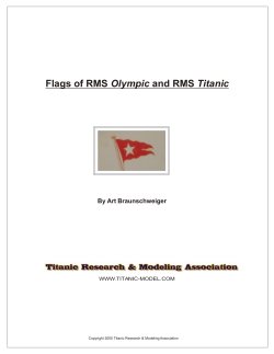 FLAG REFERENCE_MultiPage - Titanic Research and Modeling