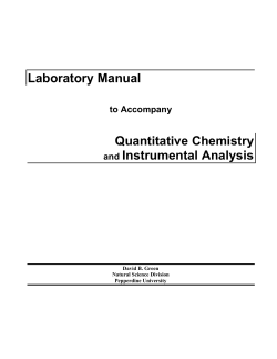 Laboratory Manual - Pepperdine University