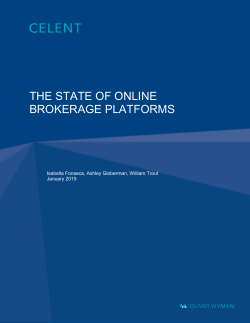 the state of online brokerage platforms