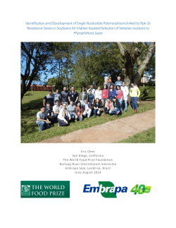 Identification of Single Nucleotide Polymorphisms linked to Rpk