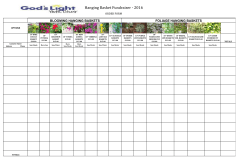 Hanging Basket Fundraiser