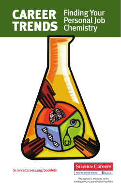 Career Trends: Finding Your Personal Job Chemistry