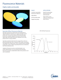 Fluorescence Materials