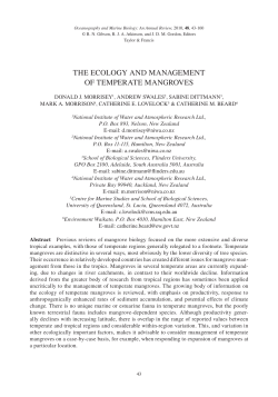 The Ecology and Management of Temperate