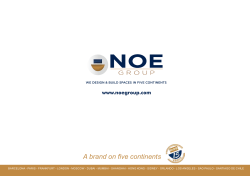A brand on five continents