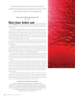 Mary-June Seibel and
