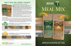 MEAL MIX&reg; GROW