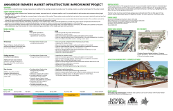 ANN ARBOR FARMERS MARKET INFRASTRUCTURE