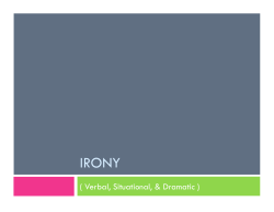 IRONY - Rebels to www.mrs.praser.com!