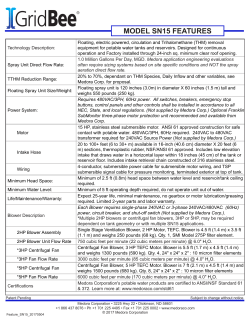 Technical Data – SN15