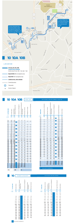 routes (10, 10A, 10B)