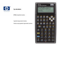 hp calculators