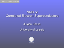 NMR of Correlated Electron Superconductors