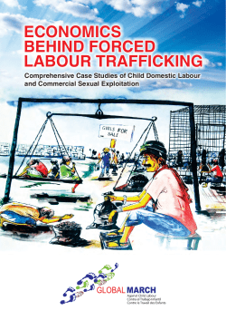 Economics Behind Forced Labour Trafficking