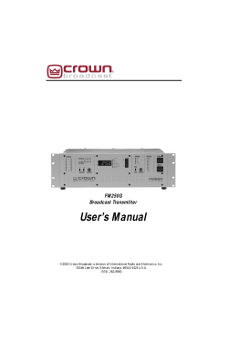 Disc-Crown FM250G