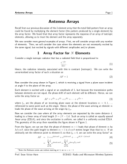 Antenna Arrays