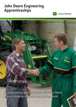 John Deere Engineering Apprenticeships