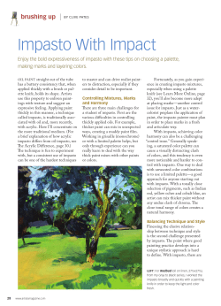 Impasto With Impact