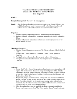 Sumner-Brooks Incident - Teaching American History