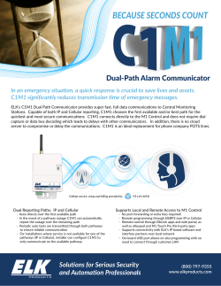 C1M1 Dual Path Communicator - Product Flyer