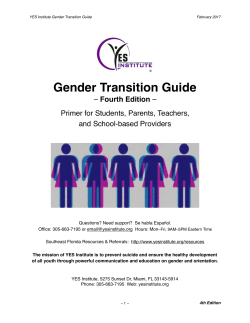 Gender Transition Guide