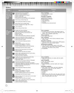 Syllabus - Macmillan English