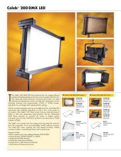 Celeb 200 DMX LED
