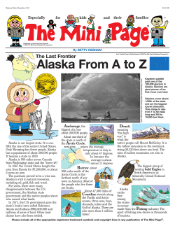 Alaska From A to Z