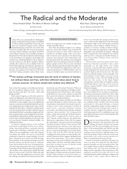 The Radical and the Moderate