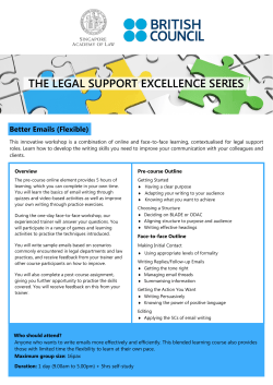 the legal support excellence series