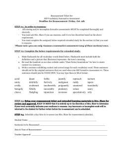 acrid daunt foible jauntily reproach taciturn amity dolefully furtively