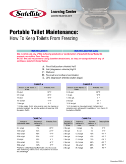 Portable Toilet Methanol Guide