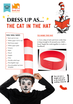 Cat in the Hat - World Book Day