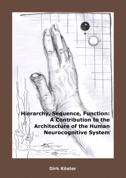 Hierarchy, sequence, function - Publications at Bielefeld University