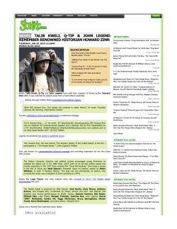 Talib Kweli, Q-Tip and John Legend