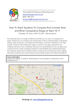 10-11 compare and contrast unit and essay teaching