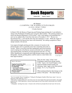Newslette - The Northwest Philatelic Library