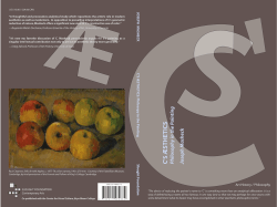 C`s Aesthetics: Philosophy in the Painting