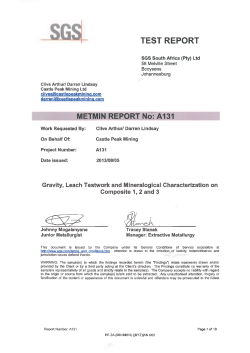 Ghana | Castle Peak Mining Ltd.