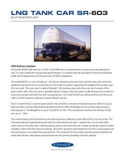 LNG TANK CAR SR-603