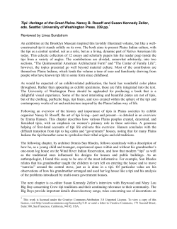 Tipi: Heritage of the Great Plains. Nancy B. Rosoff and Susan