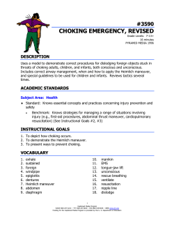 3590 choking emergency, revised - The Described and Captioned