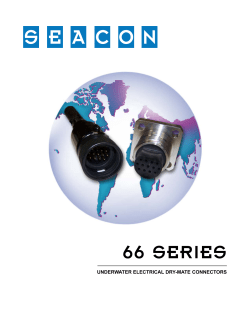 Seacon 66 Series Only Catalogue Section