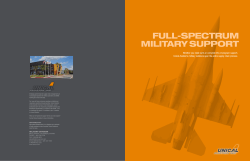 full-spectrum military support