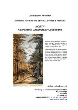 North - Aberdeen`s Circumpolar Collections