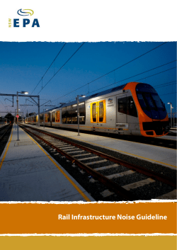 Rail Infrastructure Noise Guideline - NSW EPA