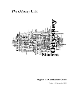 The Odyssey Unit