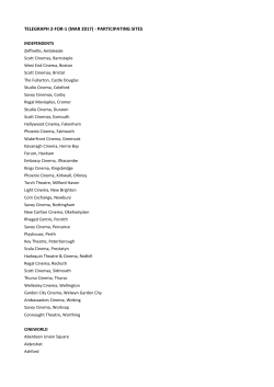 telegraph 2-for-1 (mar 2017) - participating sites