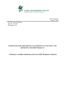guidelines for greenhouse gas emissions accounting and reporting